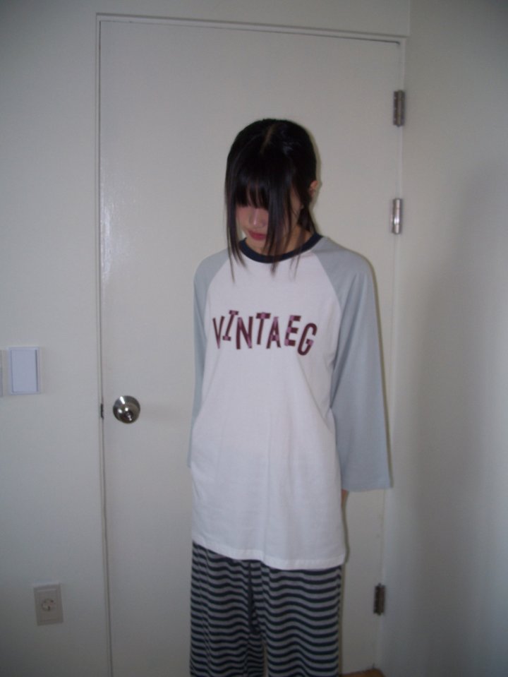Flash - Korean Women Fashion - #romanticstyle - Vintage Tee - 11