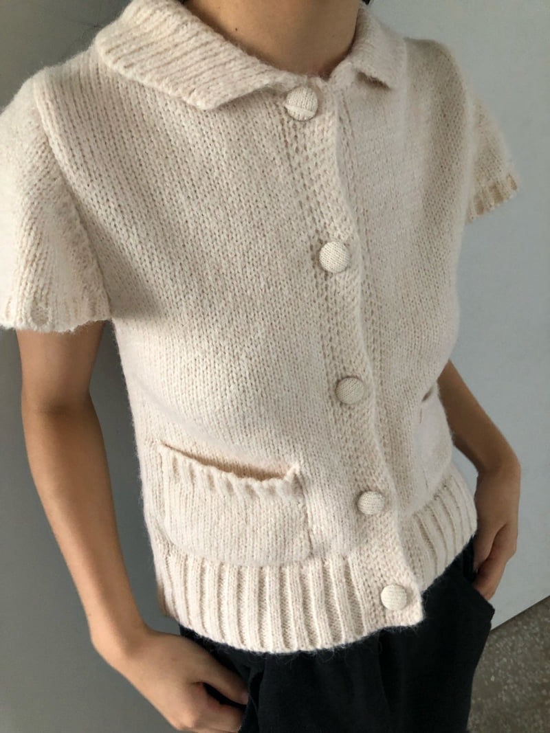 Flash - Korean Women Fashion - #romanticstyle - Collar Knit - 5
