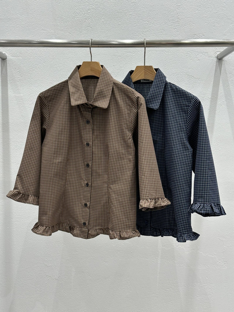 Flash - Korean Women Fashion - #romanticstyle - Wax Shirt