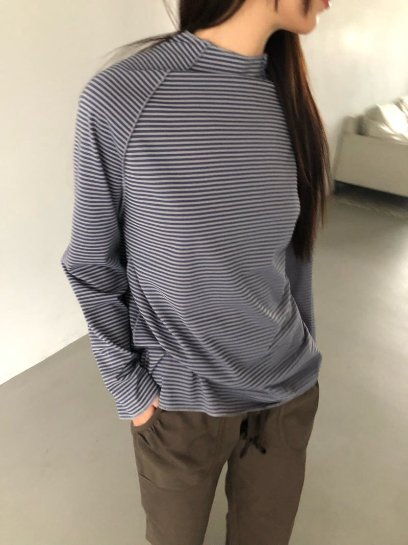 Flash - Korean Women Fashion - #shopsmall - Windy High Neck Tee - 8