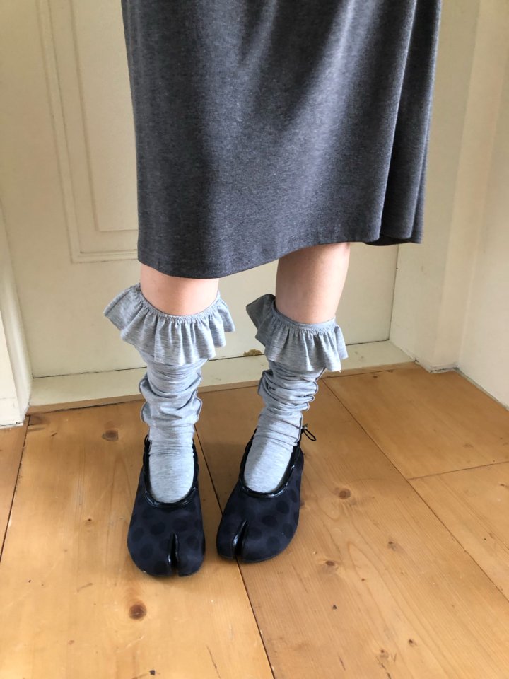 Flash - Korean Women Fashion - #thatsdarling - Frill Long Socks