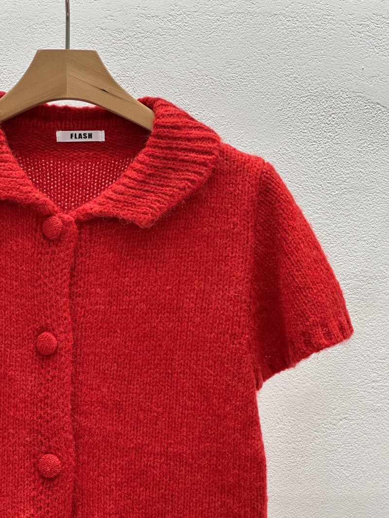 Flash - Korean Women Fashion - #thatsdarling - Collar Knit - 8