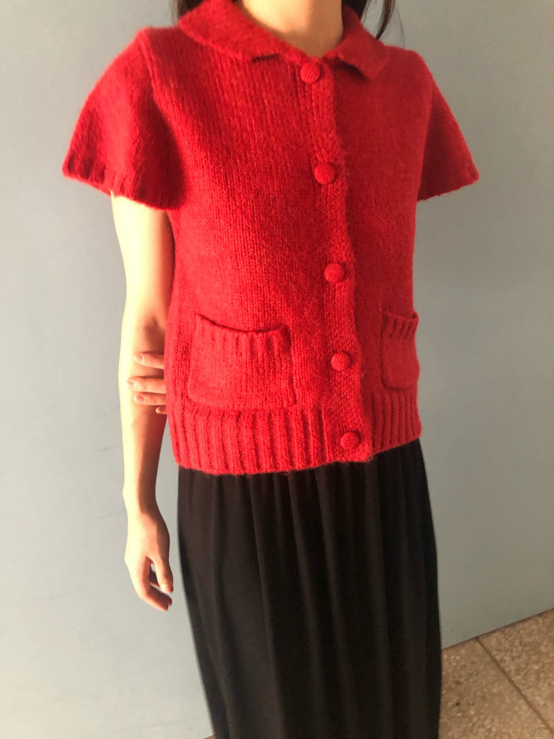 Flash - Korean Women Fashion - #thatsdarling - Collar Knit - 7
