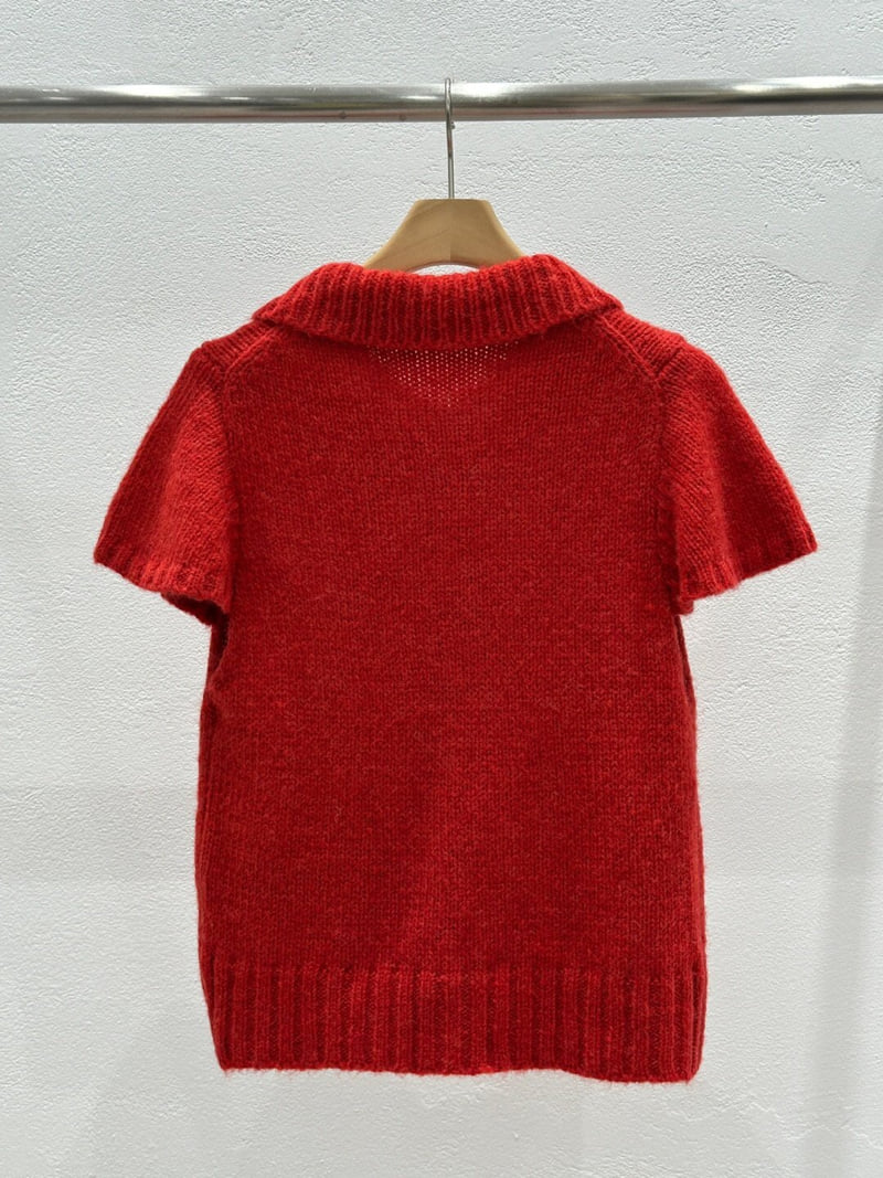 Flash - Korean Women Fashion - #thelittlethings - Collar Knit - 9