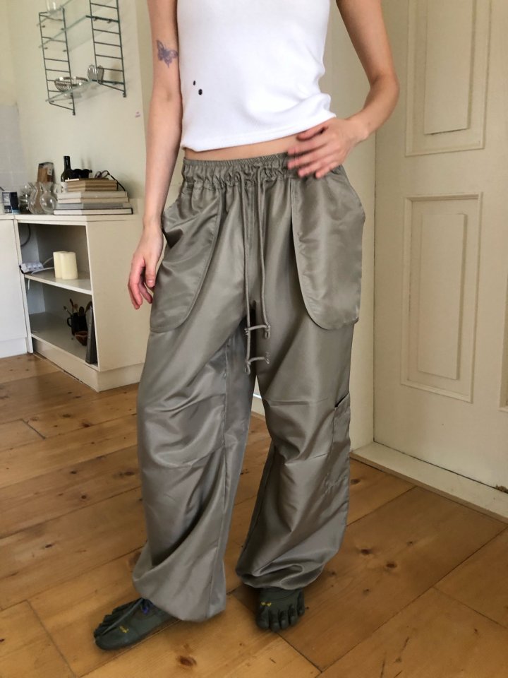 Flash - Korean Women Fashion - #vintageinspired - Out Pocket Pants