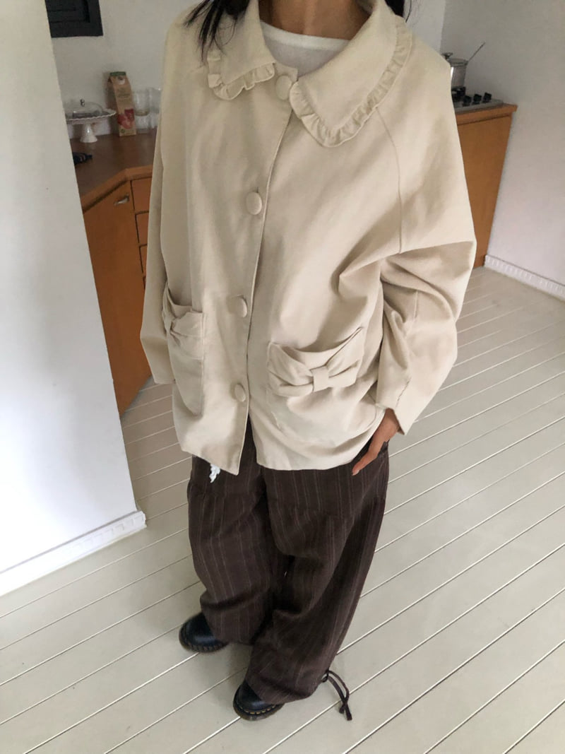 Flash - Korean Women Fashion - #vintageinspired - Kyoka Coat - 7
