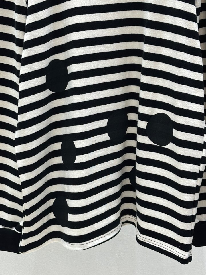 Flash - Korean Women Fashion - #vintagekidsstyle - Circle Sweatshirts - 6