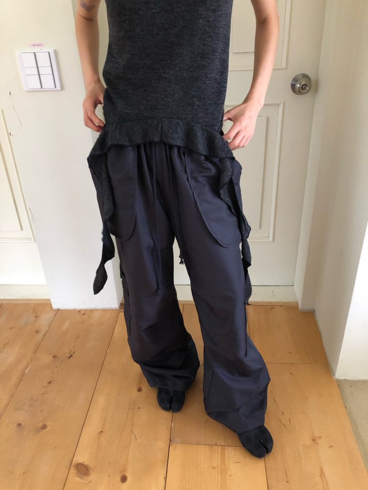 Flash - Korean Women Fashion - #womensfashion - Out Pocket Pants - 11