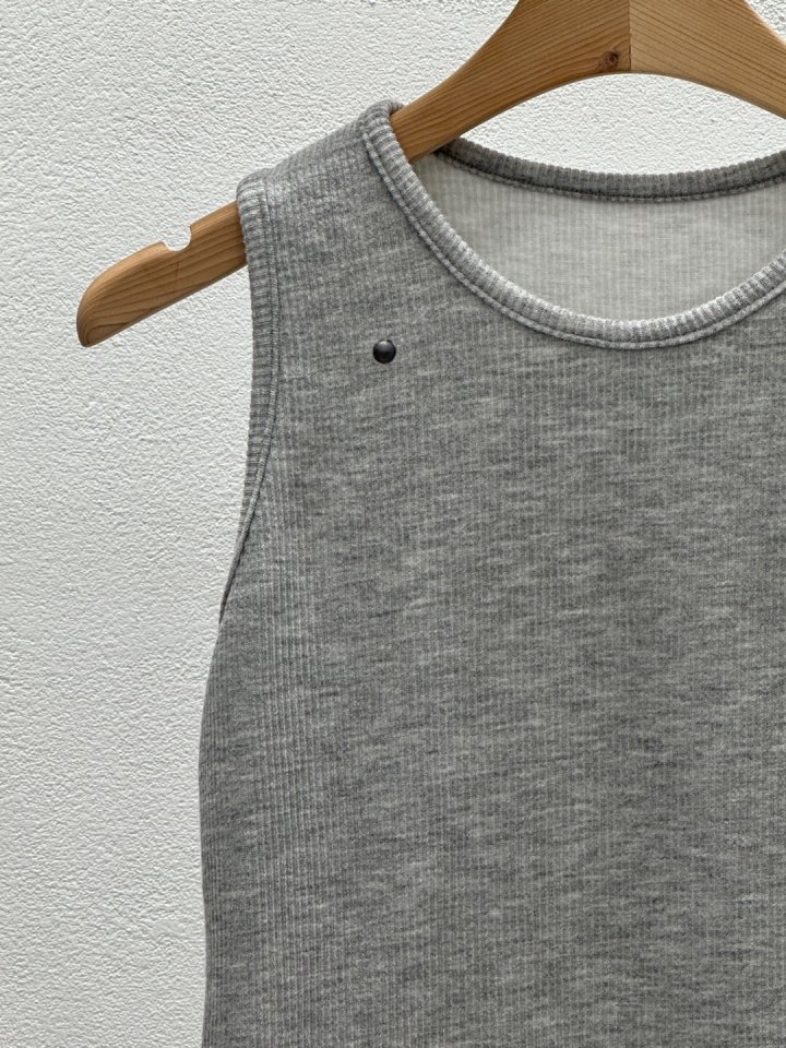 Flash - Korean Women Fashion - #womensfashion - Linda Rib Sleeveless Tee - 5