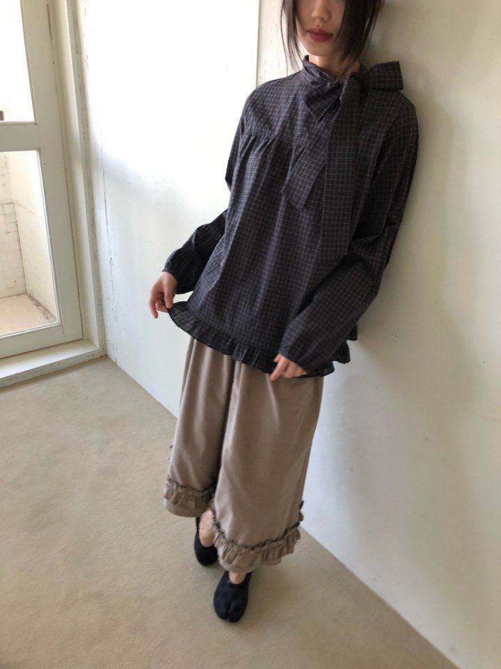 Flash - Korean Women Fashion - #womensfashion - Rona Check Blouse - 3