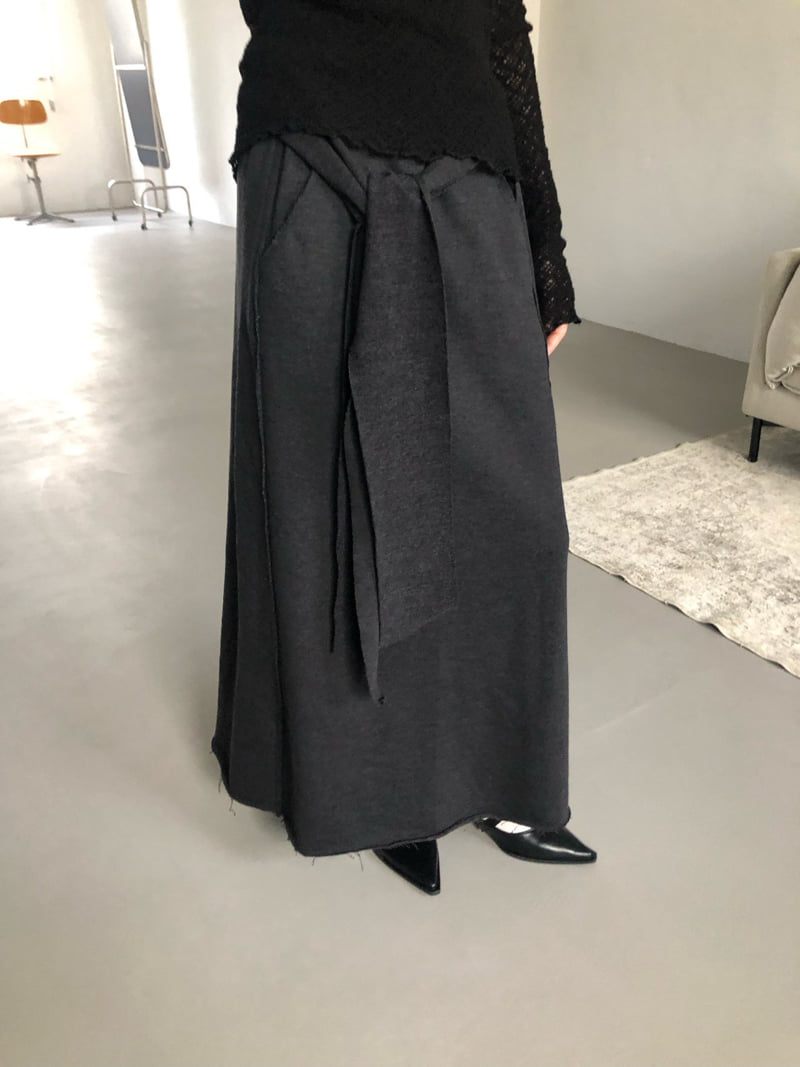 Flash - Korean Women Fashion - #womensfashion - Sweat Belt Skirt - 11