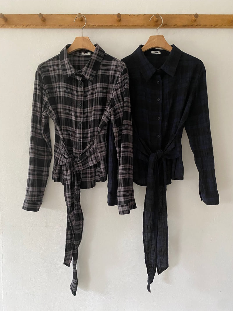 Flash - Korean Women Fashion - #womensfashion - Check Shirt
