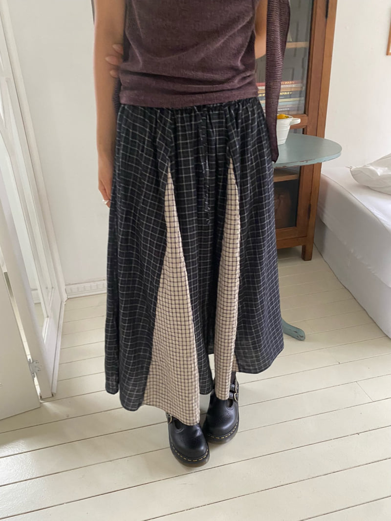 Flash - Korean Women Fashion - #womensfashion - Mixed Long Skirt - 10