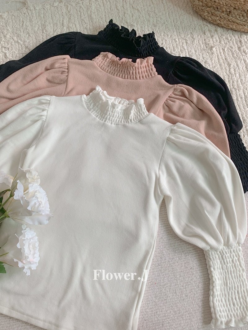 Flower J - Korean Children Fashion - #childofig - Nunnu Blouse