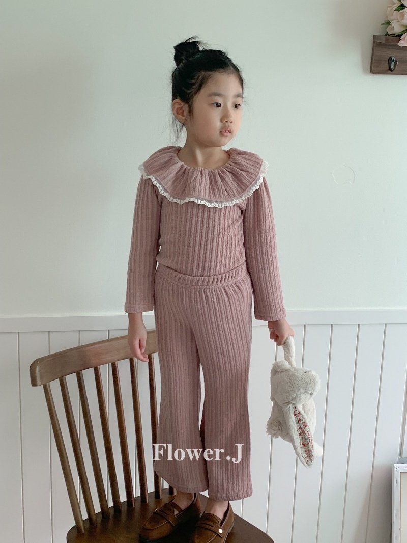 Flower J - Korean Children Fashion - #kidsshorts - Cotton Candy Set - 5