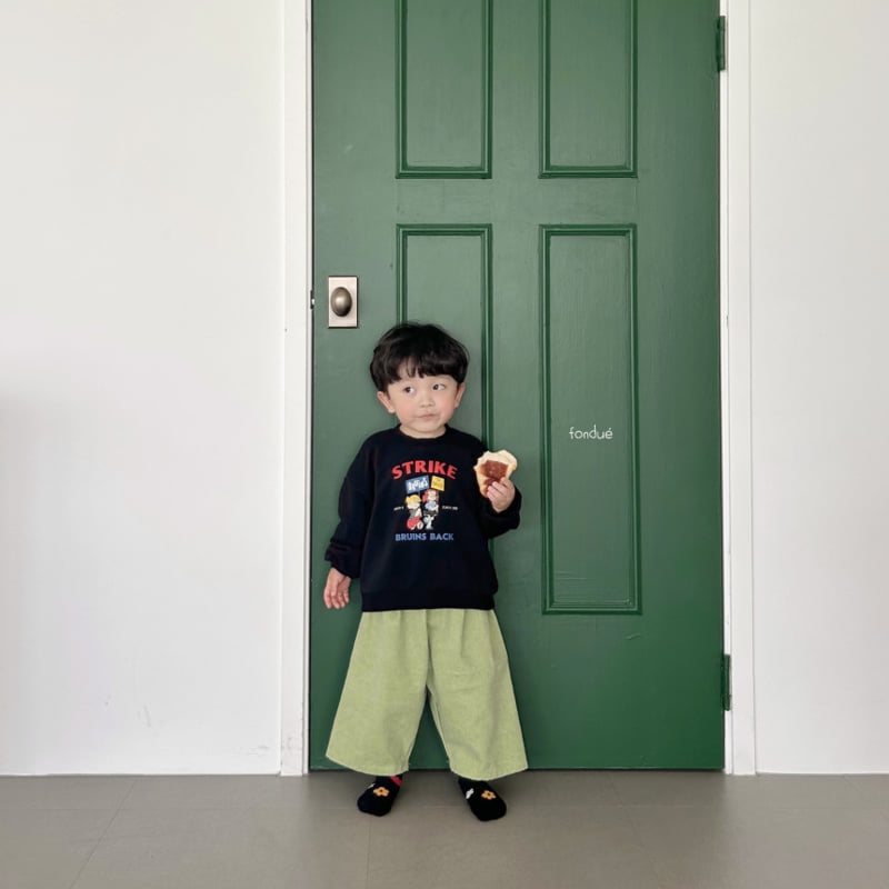 Fondue - Korean Baby Fashion - #babyboutique - Strike Sweatshirt - 12