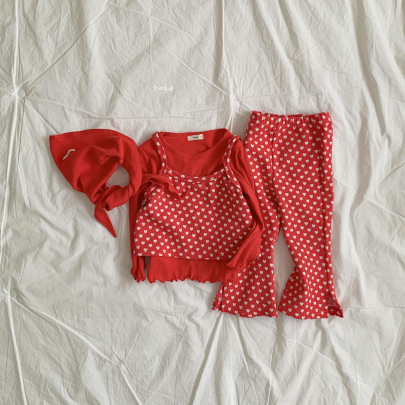 Fondue - Korean Baby Fashion - #babyboutiqueclothing - Heart Disco Pants - 7