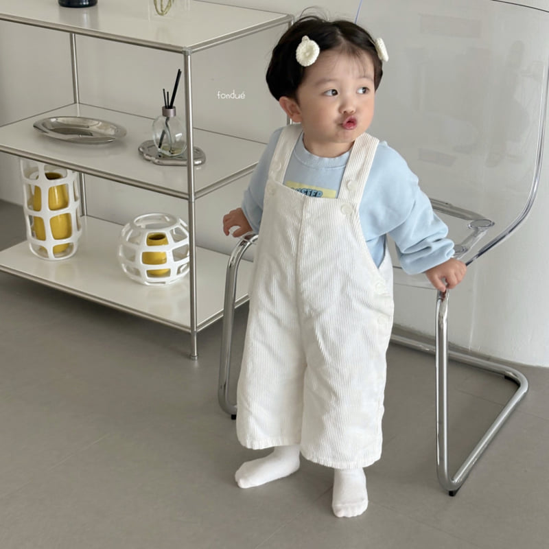 Fondue - Korean Baby Fashion - #babyboutiqueclothing - Madeleine Overall Pants - 8