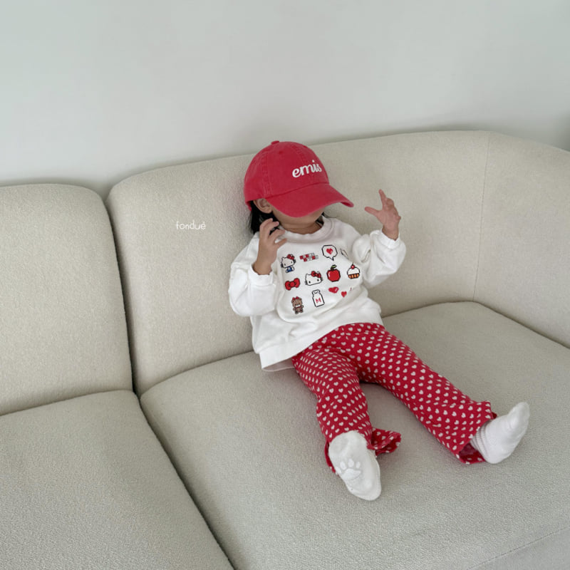 Fondue - Korean Baby Fashion - #babyboutiqueclothing - Hello Sweatshirt - 7
