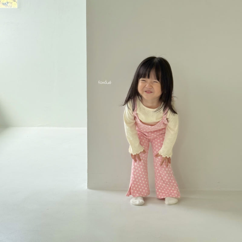 Fondue - Korean Baby Fashion - #babyfashion - I Love You Bustier - 10