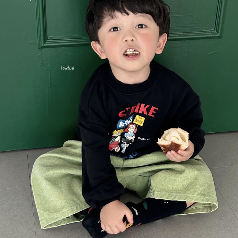Fondue - Korean Baby Fashion - #babyfashion - Strawberry Tree Forest Pants - 11