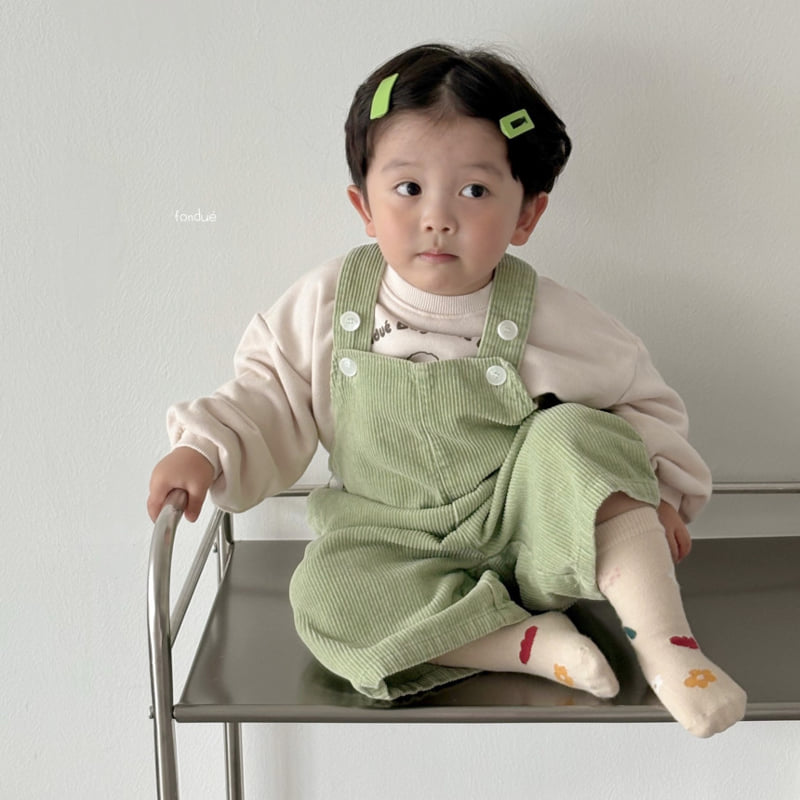 Fondue - Korean Baby Fashion - #babyfashion - Madeleine Overall Pants - 10