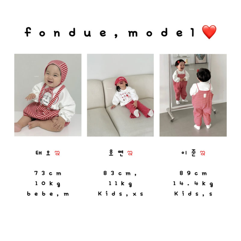 Fondue - Korean Baby Fashion - #babyfever - Bebe Walley Bloomer Set - 2