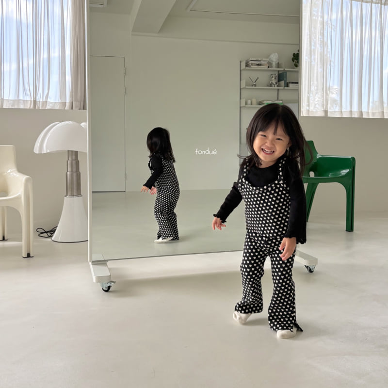Fondue - Korean Baby Fashion - #babygirlfashion - Heart Disco Pants - 11