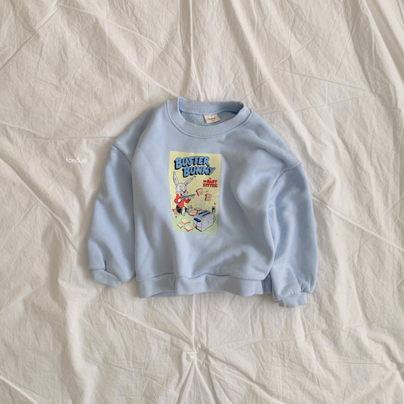 Fondue - Korean Baby Fashion - #babylifestyle - Buster Bunny Sweatshirt - 5