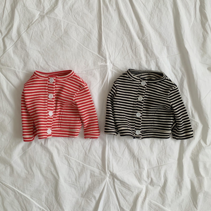 Fondue - Korean Baby Fashion - #babyoutfit - Bebe Red Velvet Cardigan - 8