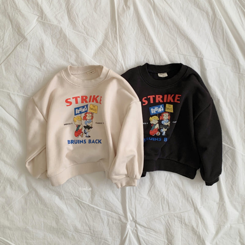 Fondue - Korean Baby Fashion - #babyoutfit - Strike Sweatshirt - 7