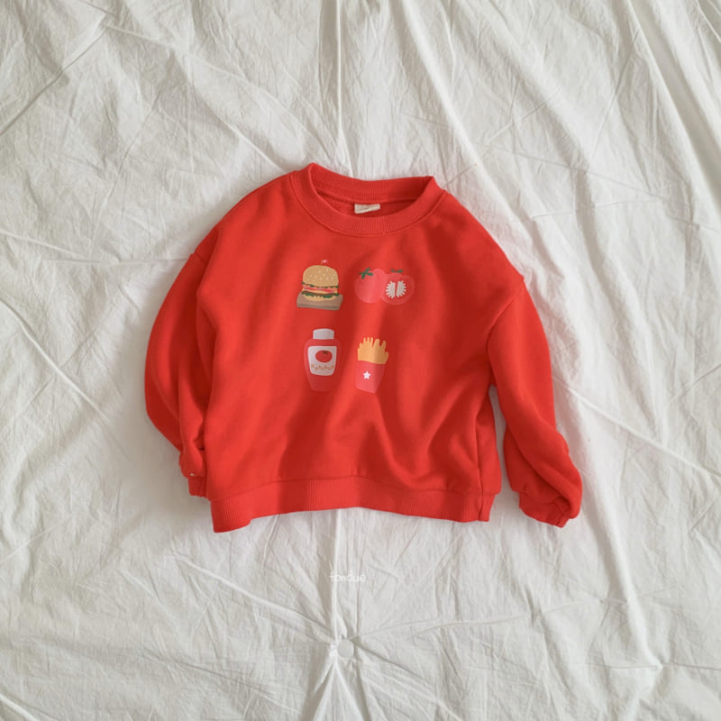 Fondue - Korean Baby Fashion - #babyoutfit - Ham Buggy Sweatshirt - 6