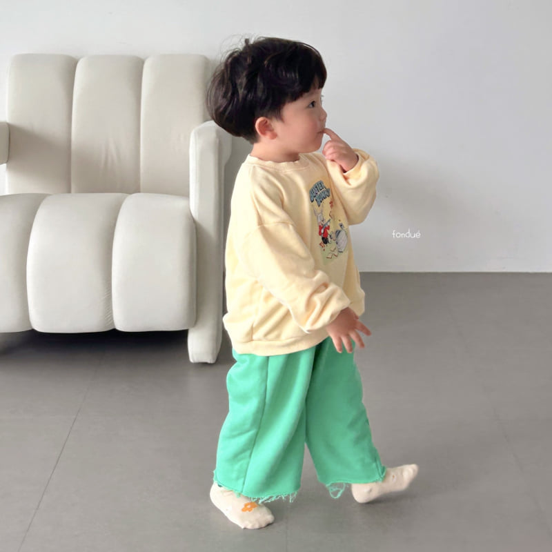 Fondue - Korean Baby Fashion - #babywear - Buster Bunny Sweatshirt - 10