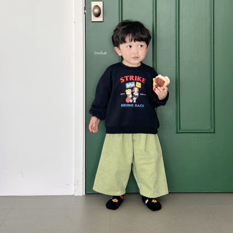 Fondue - Korean Baby Fashion - #babywear - Strike Sweatshirt - 8