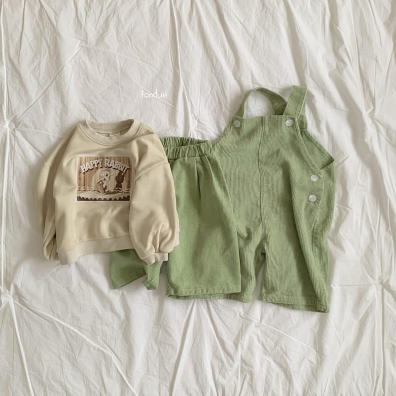 Fondue - Korean Baby Fashion - #babywear - Happy Rabbit Sweatshirt - 6
