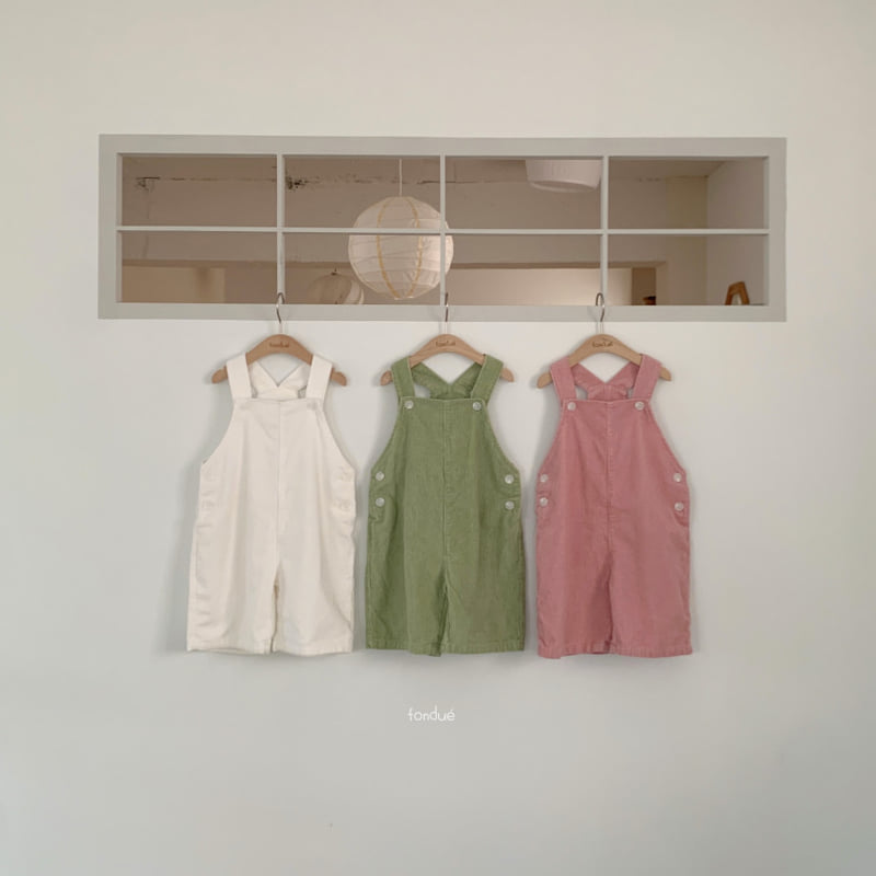 Fondue - Korean Baby Fashion - #babywear - Madeleine Overall Pants - 3
