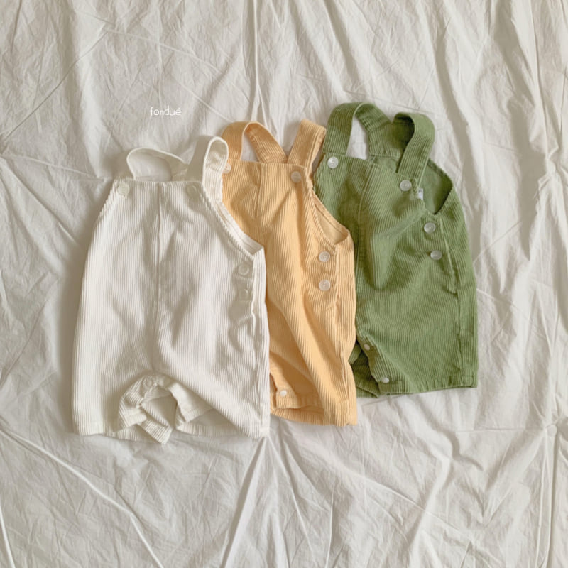 Fondue - Korean Baby Fashion - #onlinebabyboutique - Bebe Pea Overalls - 7