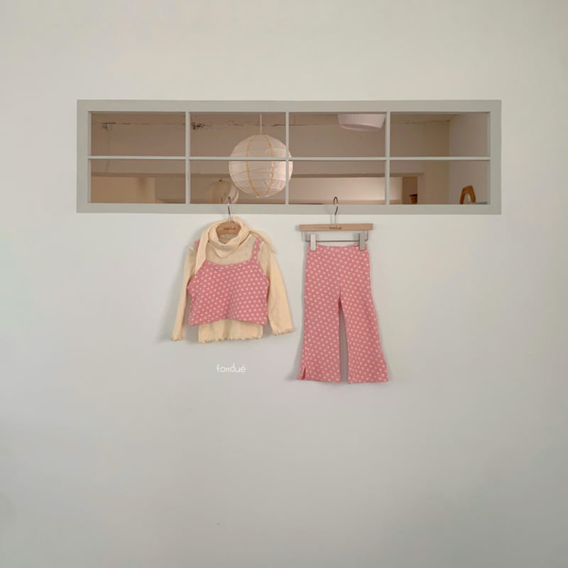 Fondue - Korean Baby Fashion - #babywear - I Love You Bustier - 4