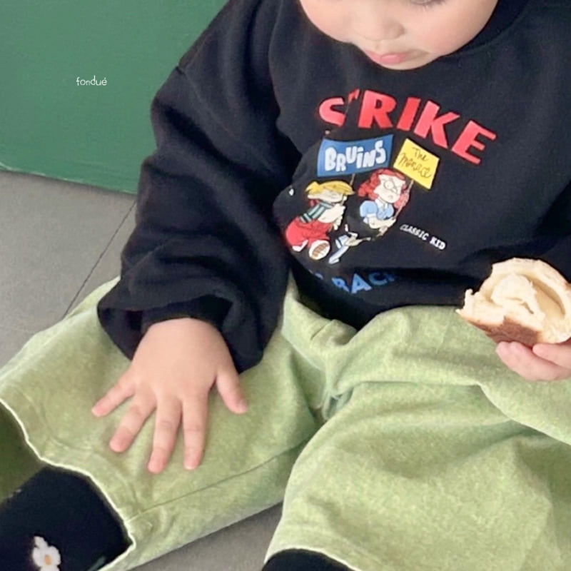 Fondue - Korean Baby Fashion - #onlinebabyshop - Strike Sweatshirt - 10