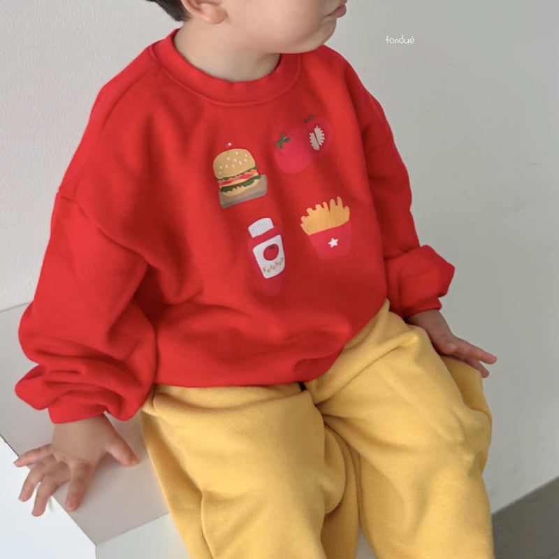 Fondue - Korean Baby Fashion - #onlinebabyshop - Ham Buggy Sweatshirt - 9