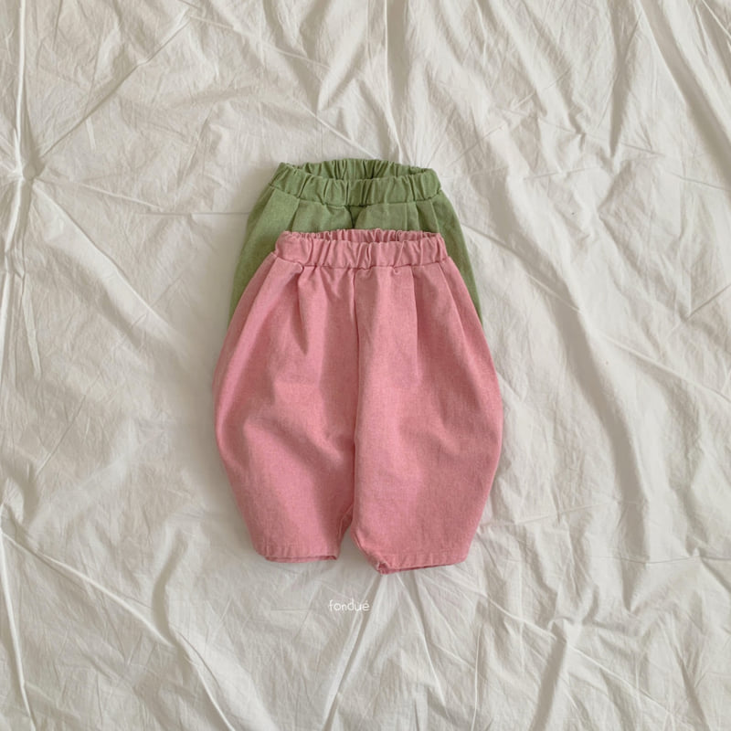 Fondue - Korean Baby Fashion - #onlinebabyshop - Strawberry Tree Forest Pants - 6