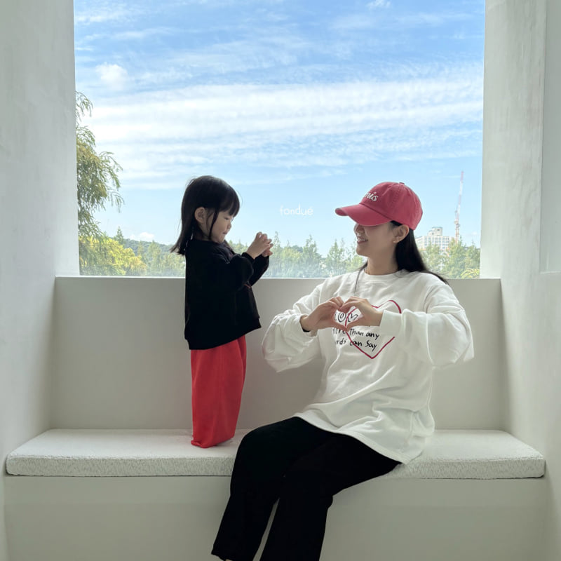 Fondue - Korean Women Fashion - #womensfashion - I Love Milk Sweatshirt (with Mom) - 9