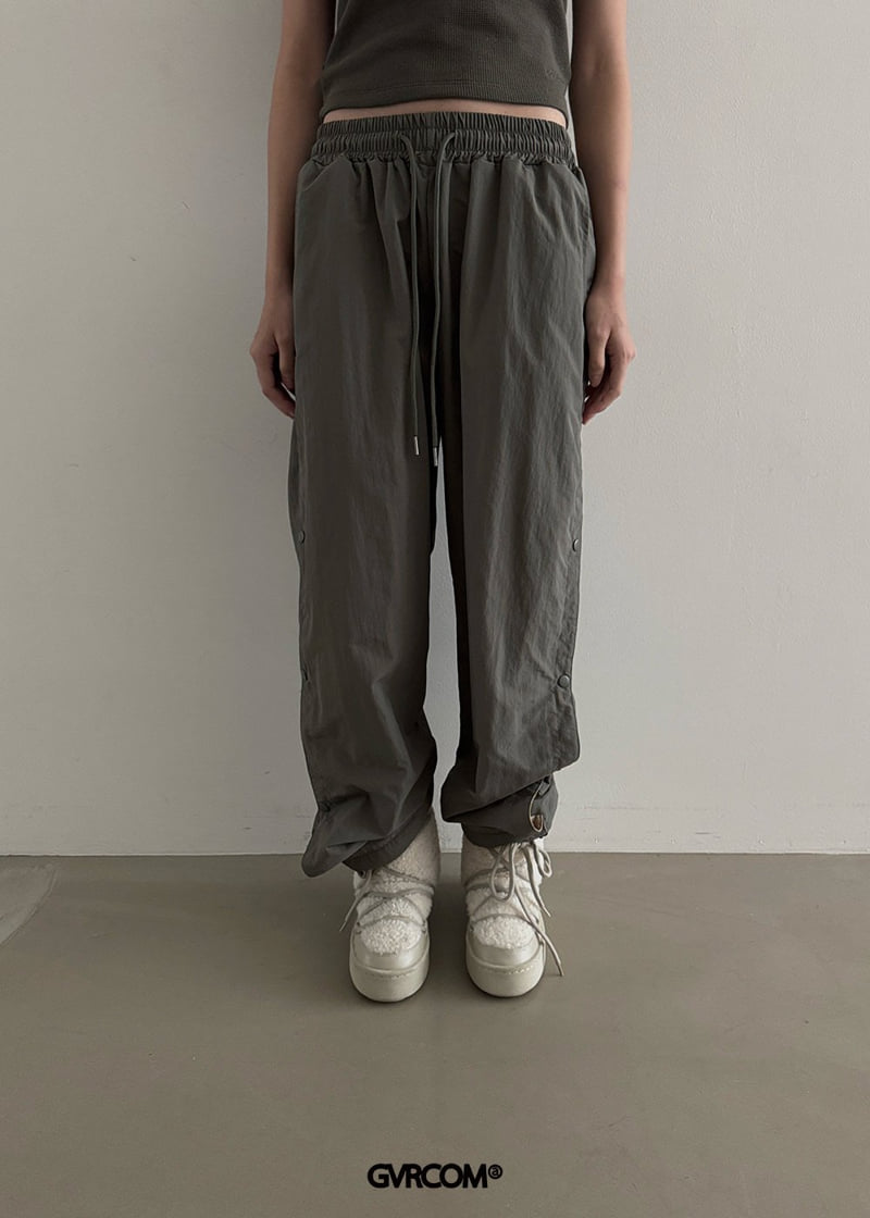Gavara Market - Korean Women Fashion - #momslook - Washed Snap Pants - 3