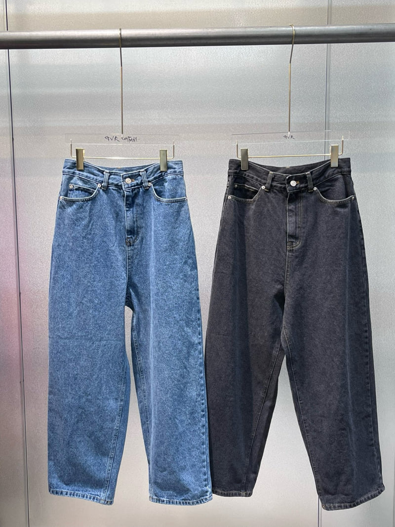Gavara Market - Korean Women Fashion - #momslook - Chris Denim Pants - 12