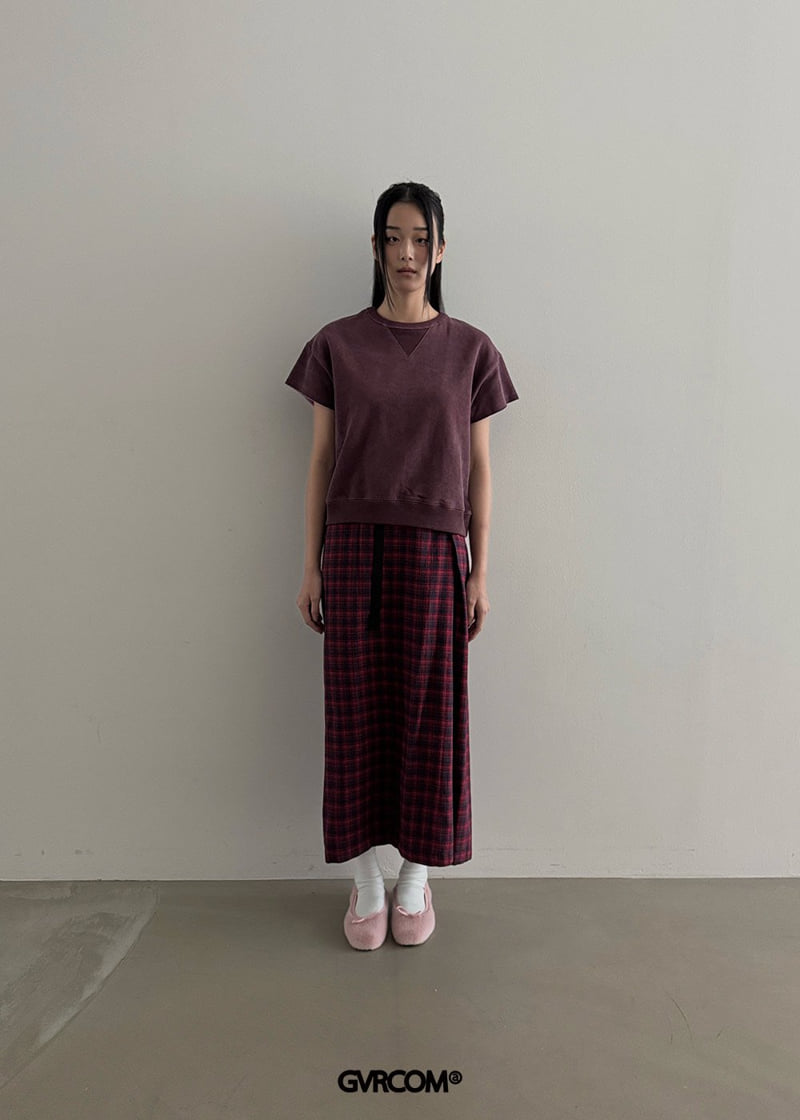 Gavara Market - Korean Women Fashion - #momslook - Vintage Pigment Sweatshirt
