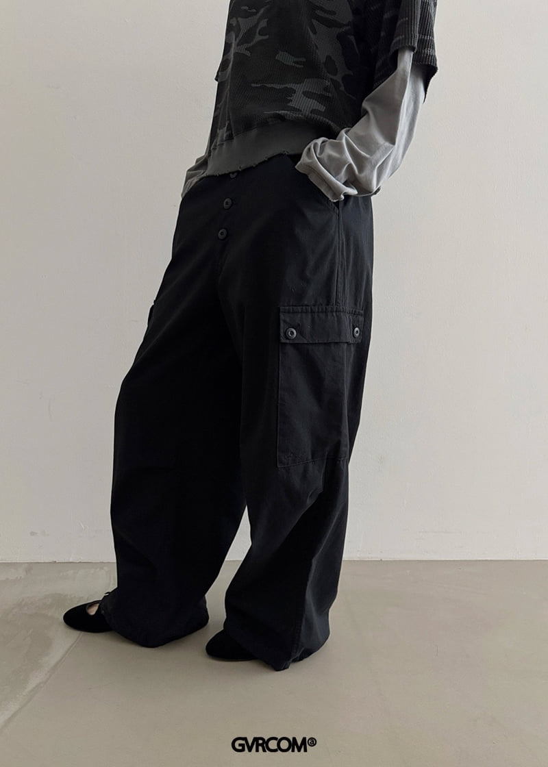Gavara Market - Korean Women Fashion - #restrostyle - Button Washed Pants - 9