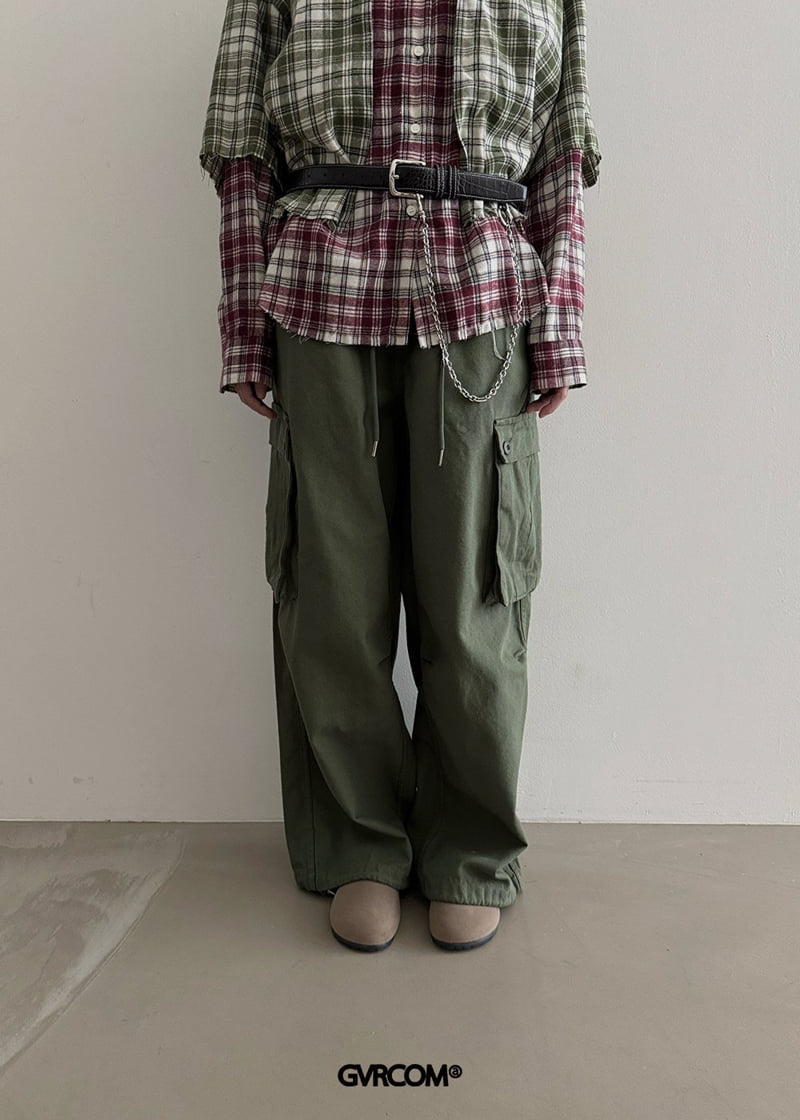 Gavara Market - Korean Women Fashion - #shopsmall - Double Check Shirt - 7