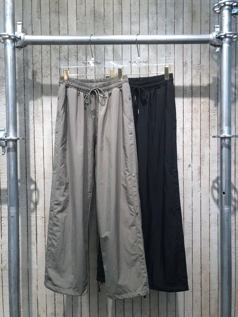 Gavara Market - Korean Women Fashion - #womensfashion - Washed Snap Pants - 10