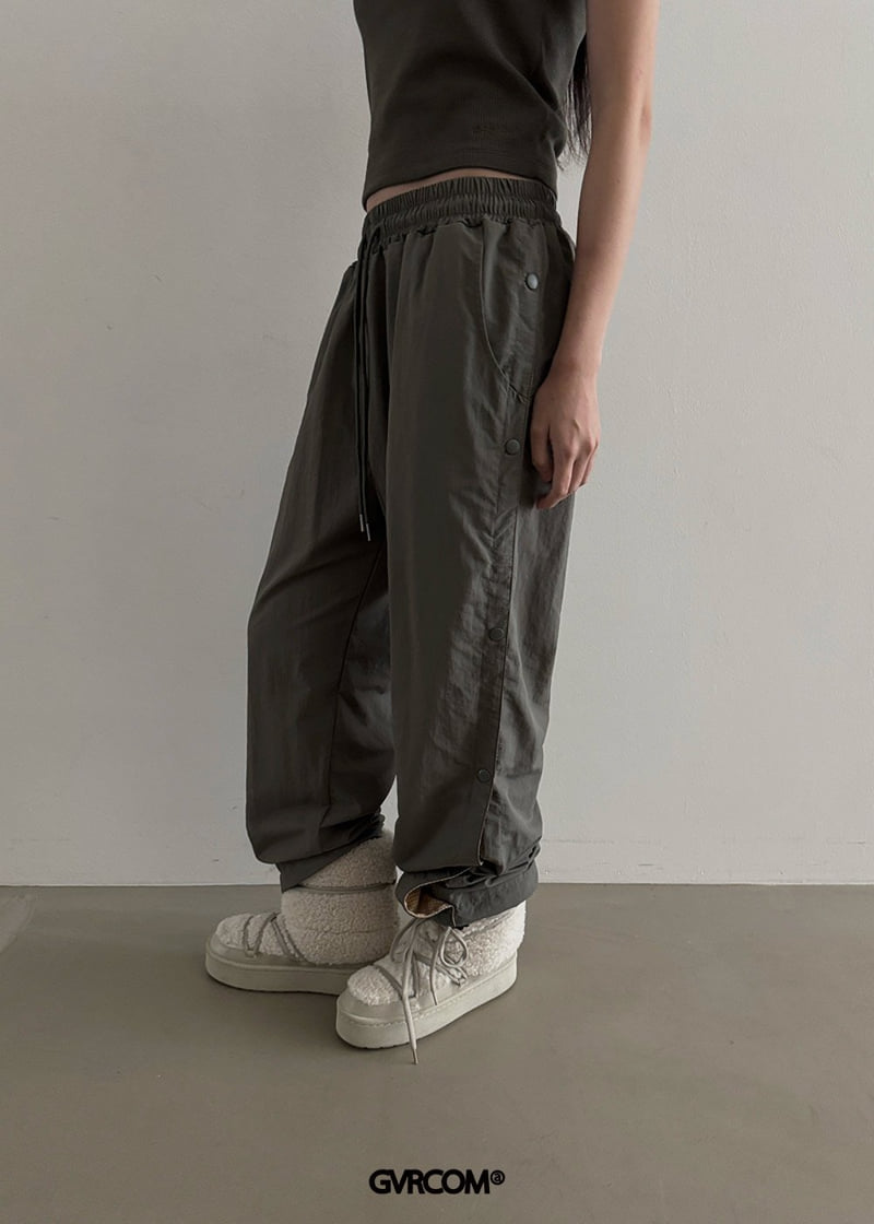 Gavara Market - Korean Women Fashion - #momslook - Washed Snap Pants - 4
