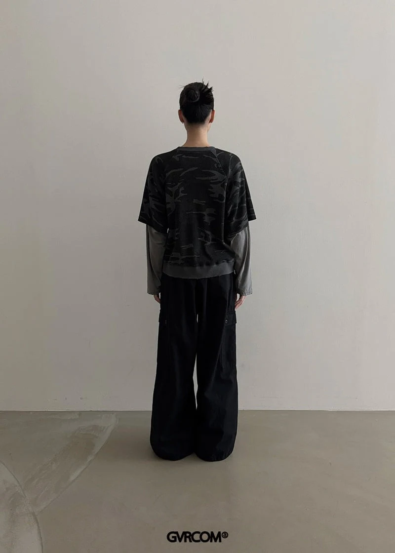 Gavara Market - Korean Women Fashion - #womensfashion - Rexta Camo Sweatshirt - 2